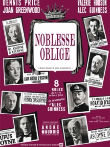 Noblesse oblige affiche